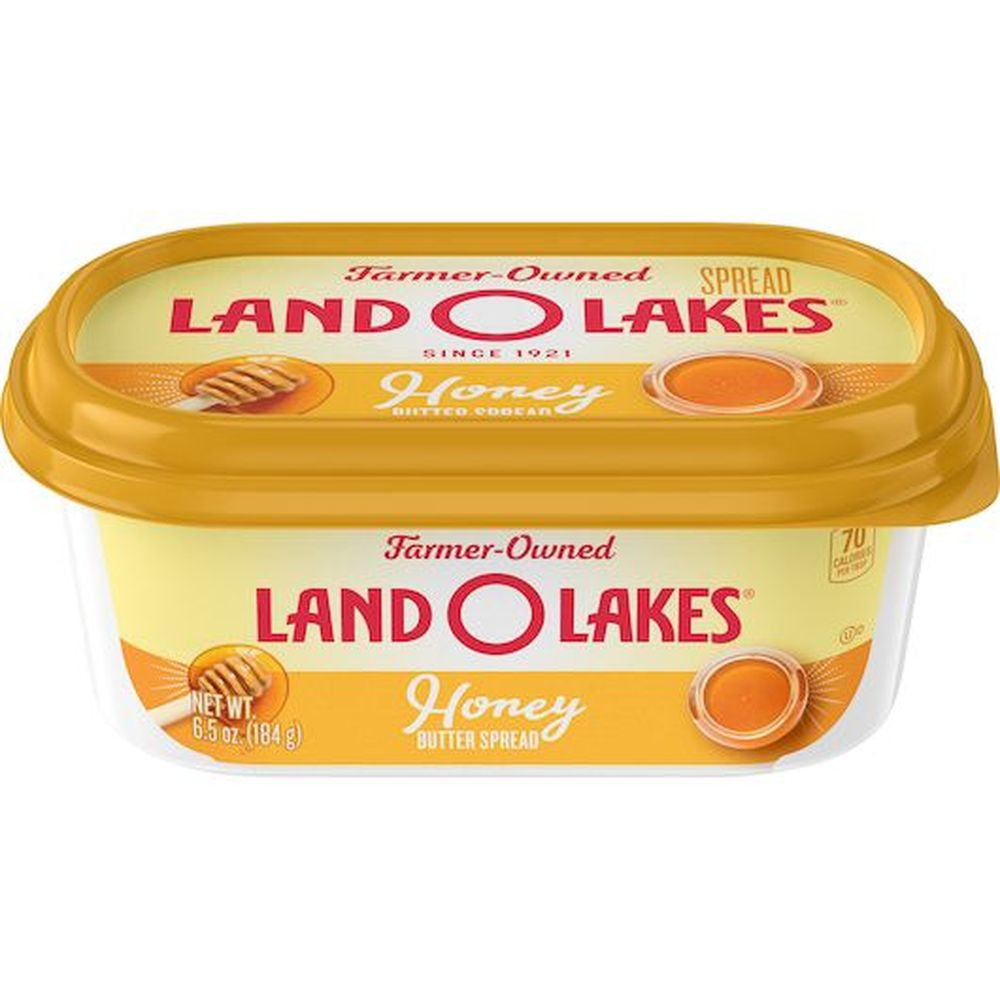 Land O Lakes Honey Butter Spread, 6.5 Ounce -- 12 per Case.