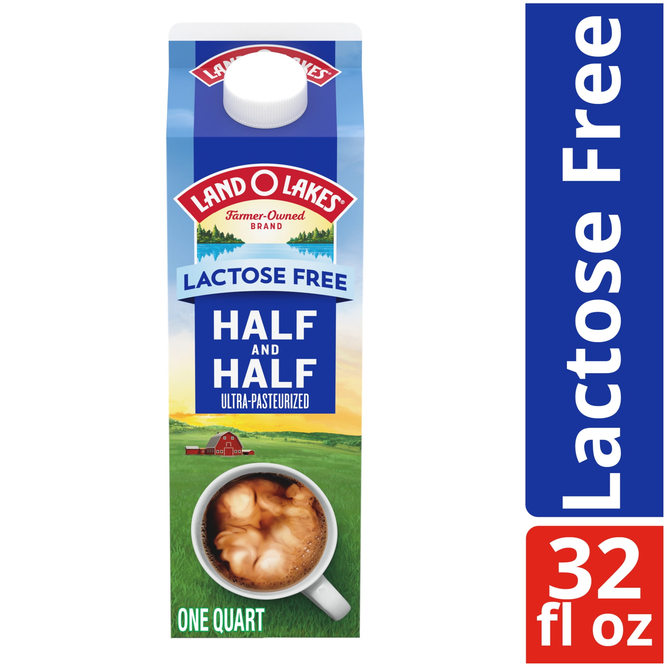Land O Lakes Lactose-Free Half And Half, 32 fl oz