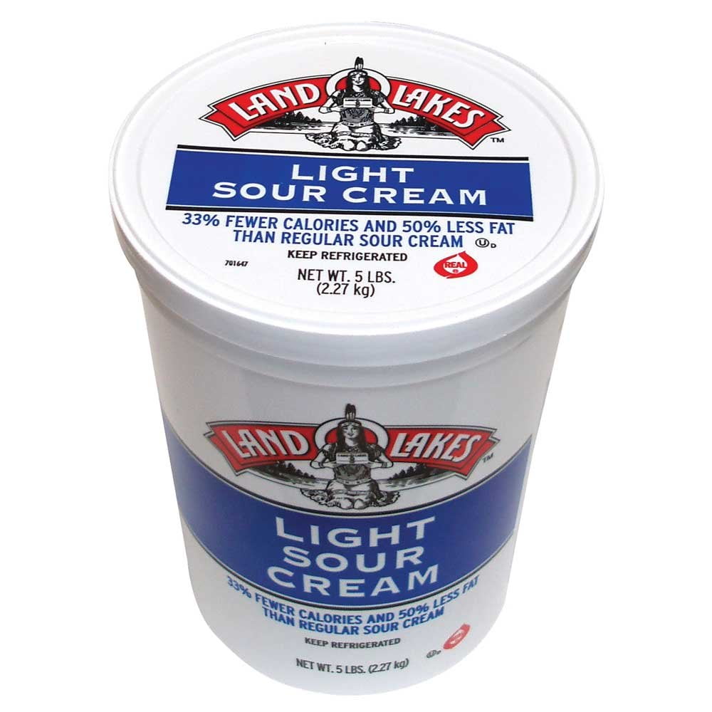 Land O Lakes Light Sour Cream, 5 Pound - 4 per case.