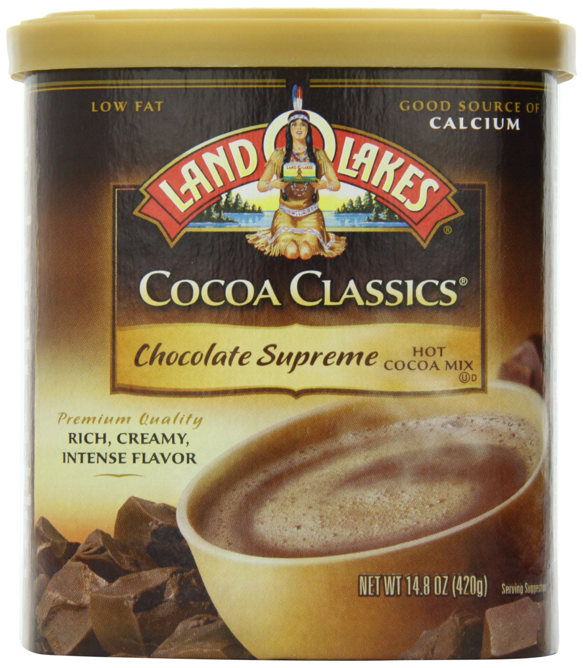 Land O Lakes Mix Cocoa Chocolate Supreme, 14.8 Oz