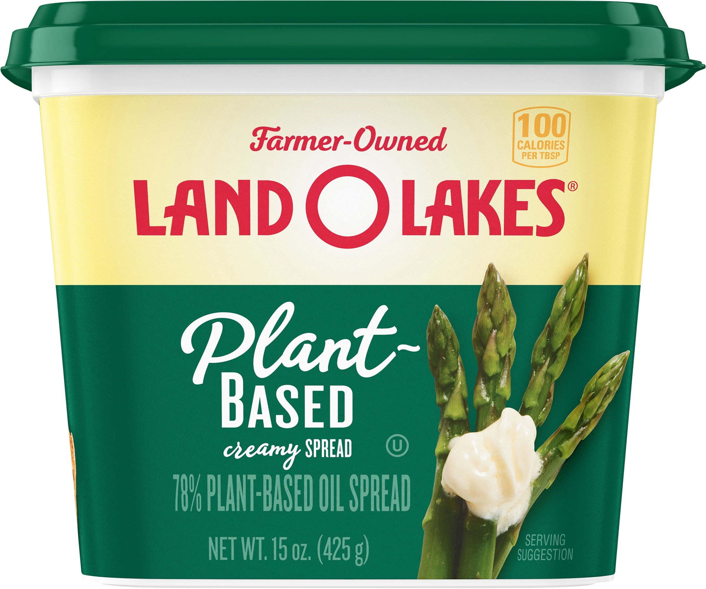 Land O Lakes PlantBased Creamy Spread, 15 oz Tub Walmart Business Supplies