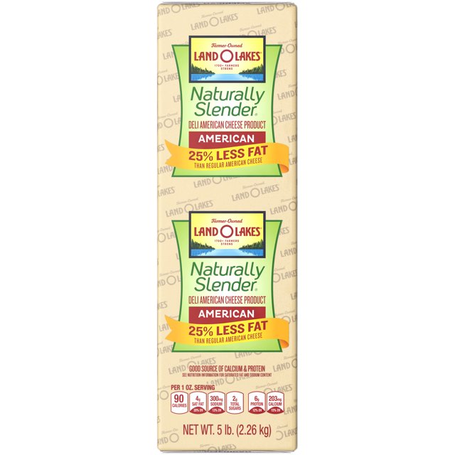 Land O Lakes Refrigerated Naturally Slender Deli American Cheese