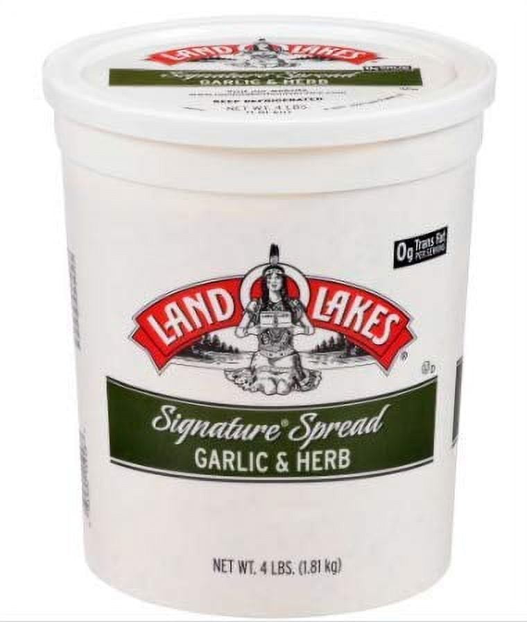 Land O Lakes Signature Garlic and Herb Blend Butter Spread,
