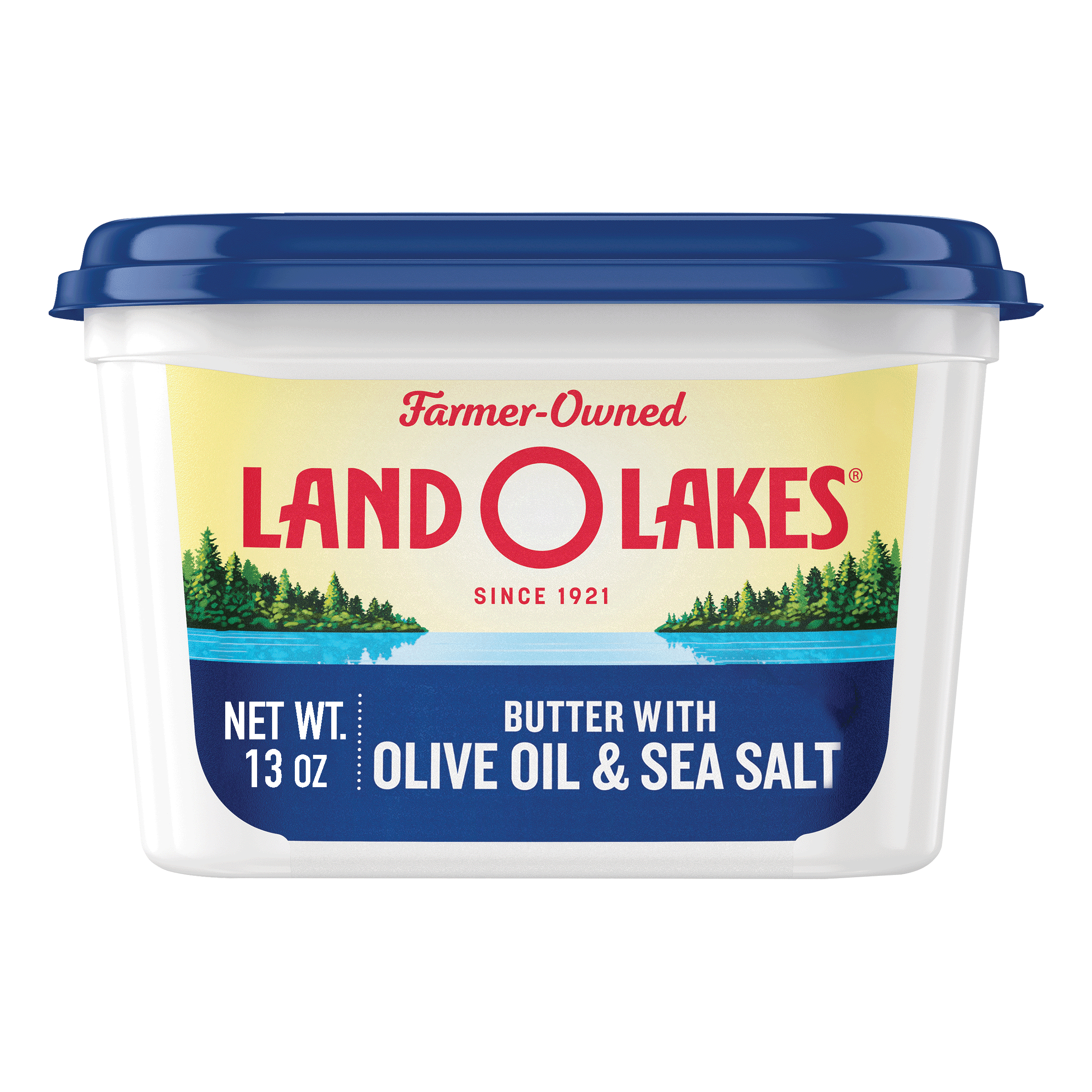 Land O Lakes Spreadable Butter with Olive Oil and Sea Salt, 13 oz Tub -  Walmart.com