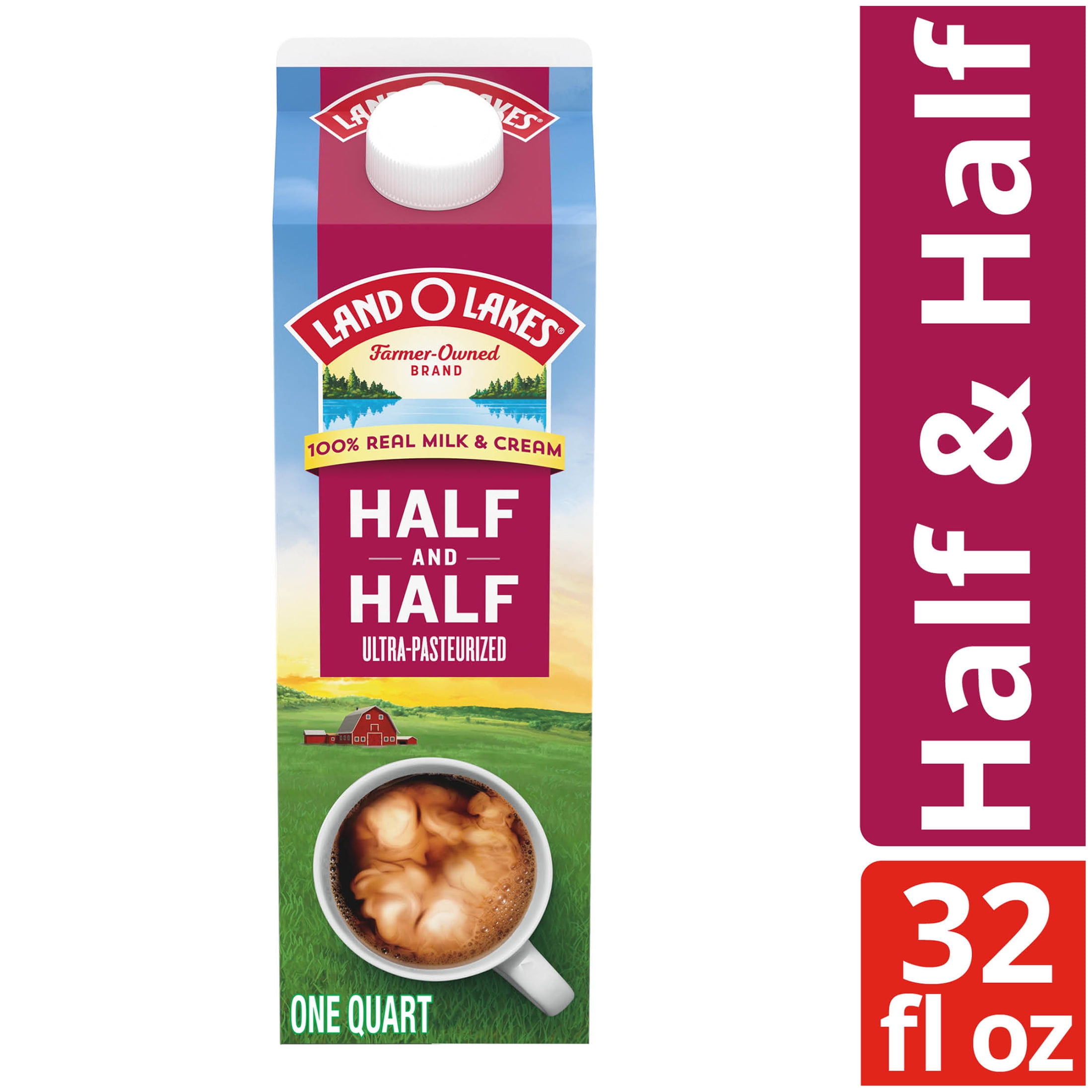 Land O Lakes Traditional Half And Half, 32 fl oz
