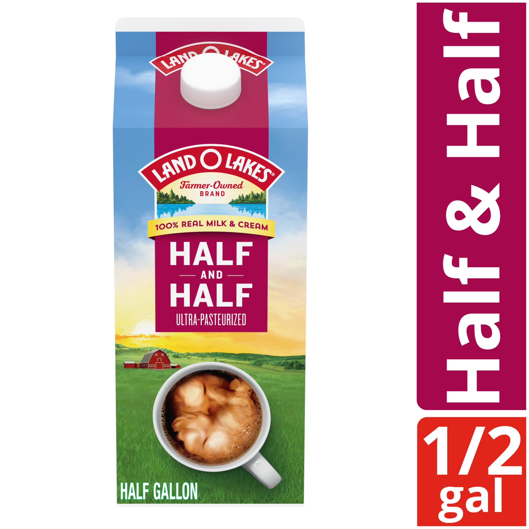 Land O Lakes Traditional Half And Half, 64 fl oz