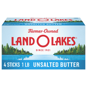 Land O Lakes Unsalted Stick Butter, 16 oz, 4 Sticks