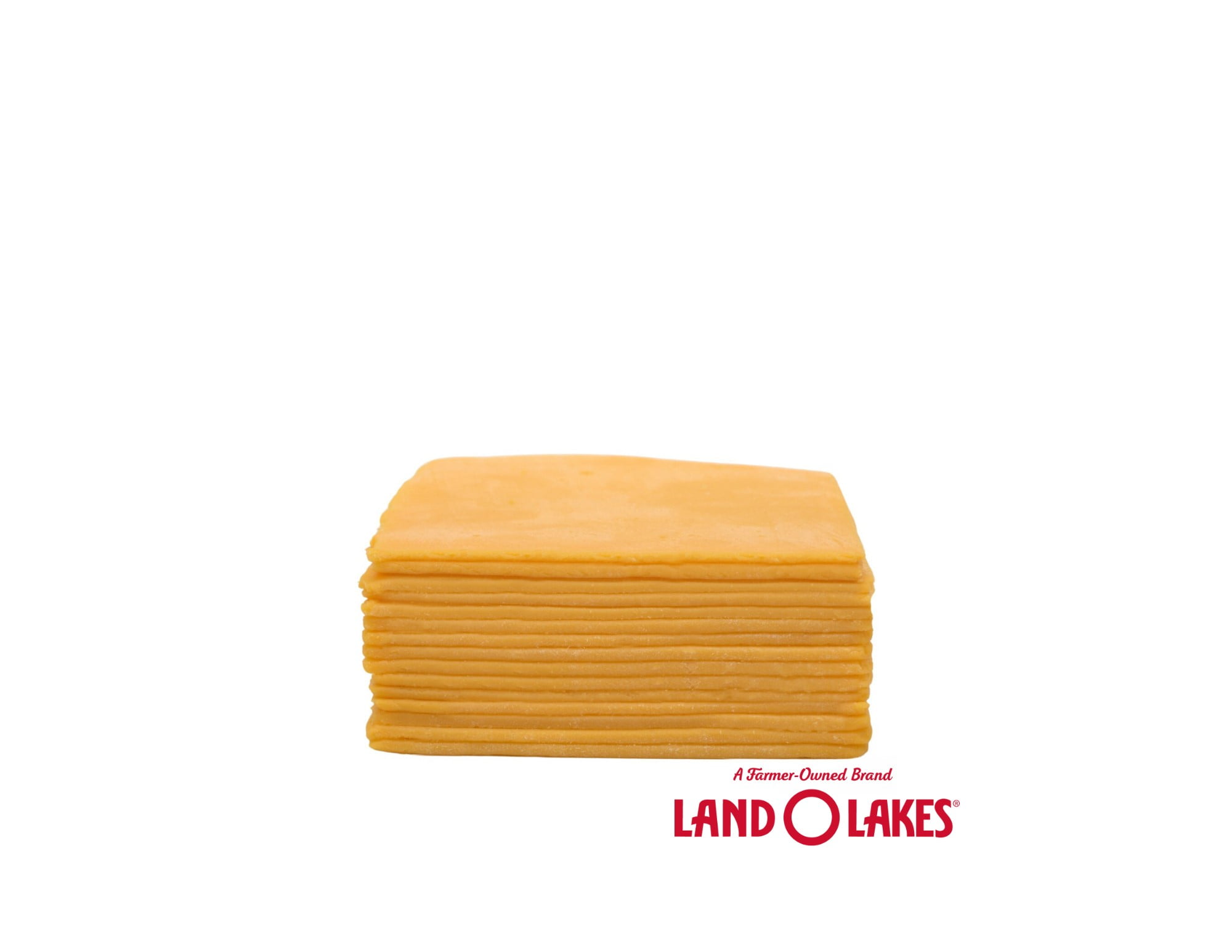 Land O Lakes Yellow American Cheese, Sliced (Fresh, Plastic Bag