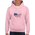 thumbnail image 1 of Land Of Free Home Of Brave Hoodie Juniors -Image by Shutterstock,  x-Large, 1 of 4