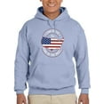 thumbnail image 1 of Land Of Free Home Of Brave Hoodie Men -Image by Shutterstock, Male XX-Large, 1 of 4