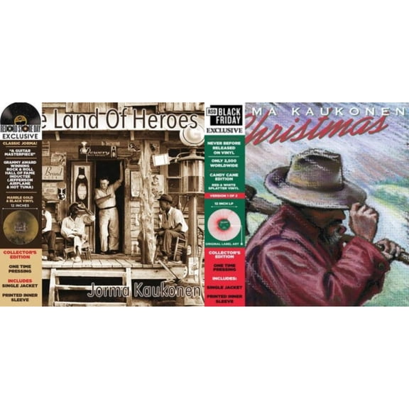 Land Of Heroes (Deluxe/Hazed Gold & Black LP Vinyl) (Rsd) & Christmas (Candy Cane Edition) (Rsd)