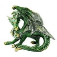 thumbnail image 1 of Land Of Myth And Legends Green Armored Dragon Figurine Collectible Golden Axe, 1 of 4