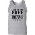 thumbnail image 1 of Land Of The Free Adult Tank Top, 1 of 3