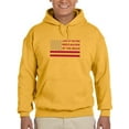 thumbnail image 1 of Land Of The Free Banner Hoodie Men -Image by Shutterstock, Male 4X-Large, 1 of 4