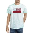 thumbnail image 1 of Land Of The Free Banner Tie Dye Cyclone Men -Image by Shutterstock, Male Large, 1 of 4