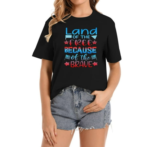 Land Of The Free Because Of The Brave T-Shirt