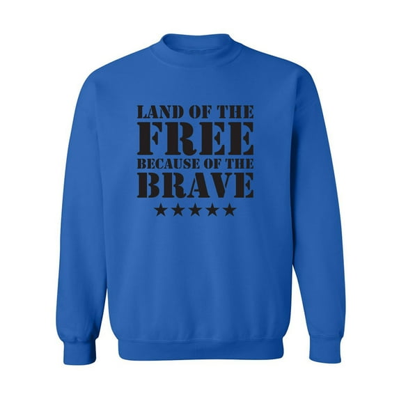 Land Of The Free Crewneck Sweatshirt