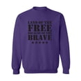 thumbnail image 1 of Land Of The Free Crewneck Sweatshirt, 1 of 3