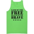 thumbnail image 1 of Land Of The Free Neon Tank Top, 1 of 1