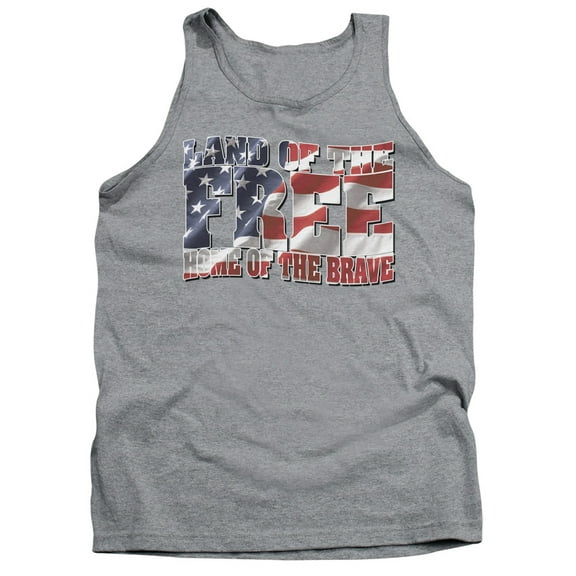 - Land Of The Free - Tank Top - Large
