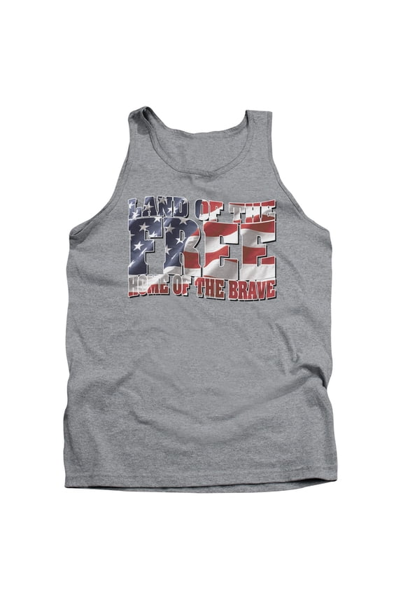 - Land Of The Free - Tank Top - Large