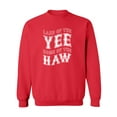 thumbnail image 1 of Land Of The Yee Home Of The Haw Crewneck Sweatshirt, 1 of 2