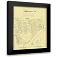 thumbnail image 1 of Land Office 12x14 Black Modern Framed Museum Art Print Titled - Rockwall Texas Landowner - Land Office 1880, 1 of 5