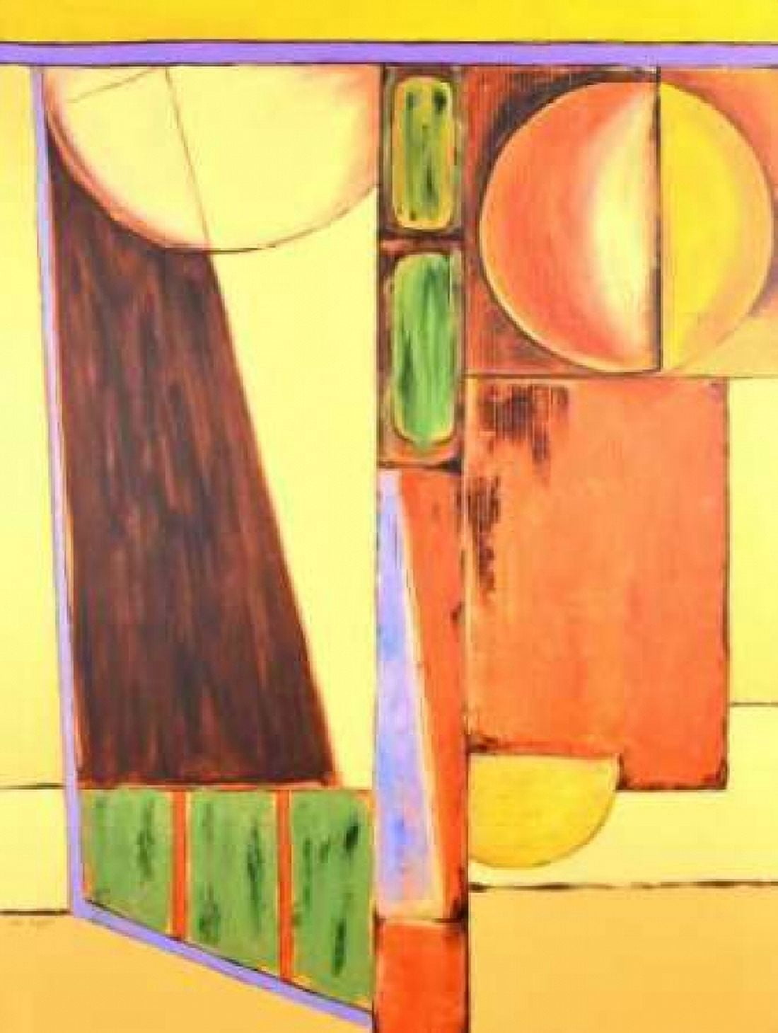 Land Plan - Fall Canvas Art - Jane Segrest (22 x 28)