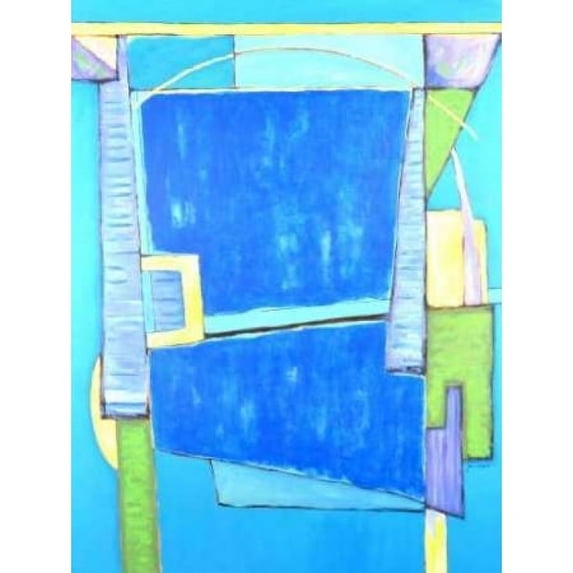 Land Plan - Winter Poster Print by Jane Segrest (18 x 24)