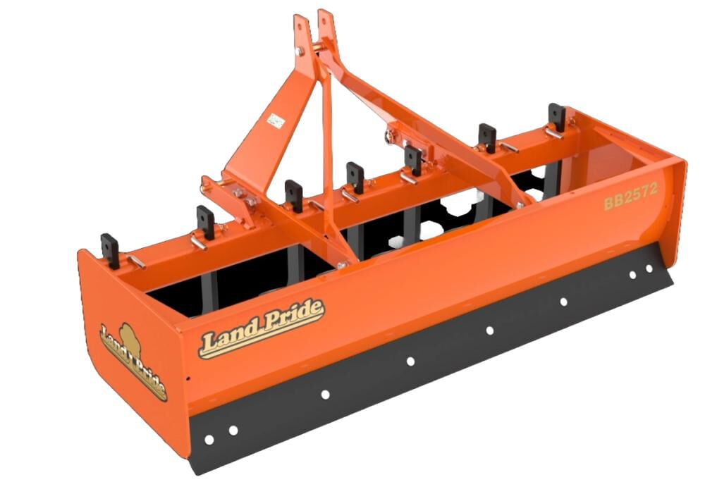 Land Pride Bb2572 72 Inch Box Scraper For Kubota 25-55Hp Tractors