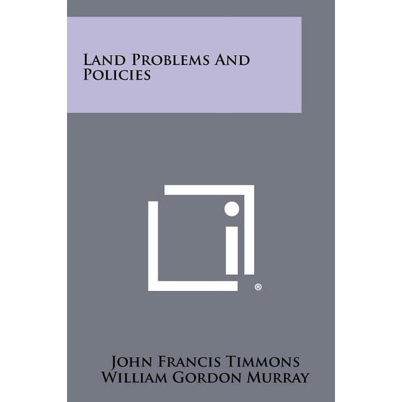 Land Problems And Policies