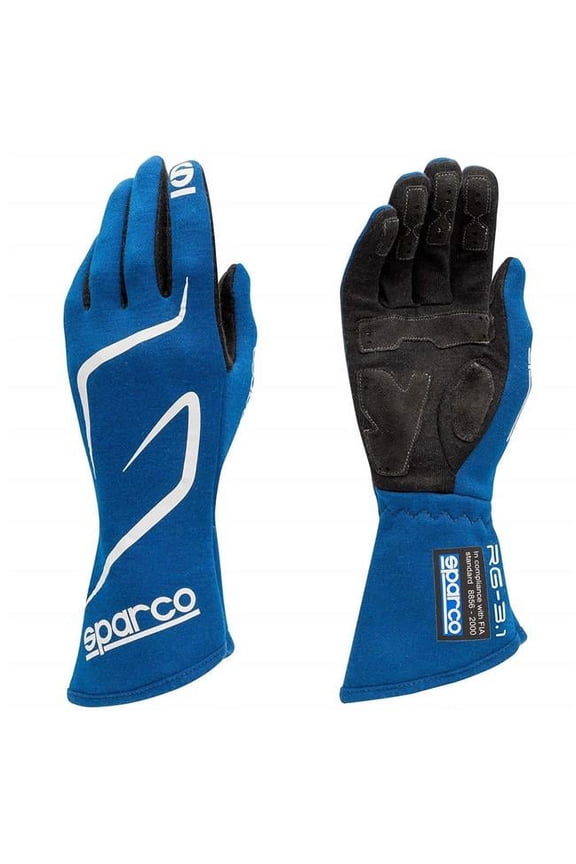 Land RG-3 Series Racing Gloves - Blue - Size 12
