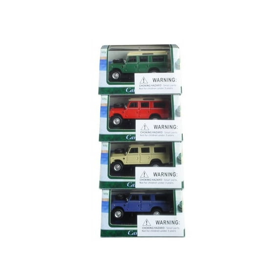 Land Rover 109 Series III 4pc Set Red,Blue,Green,B