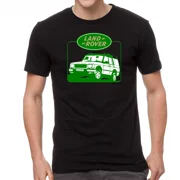 Land Rover Auto car schwarz T-Shirt -691