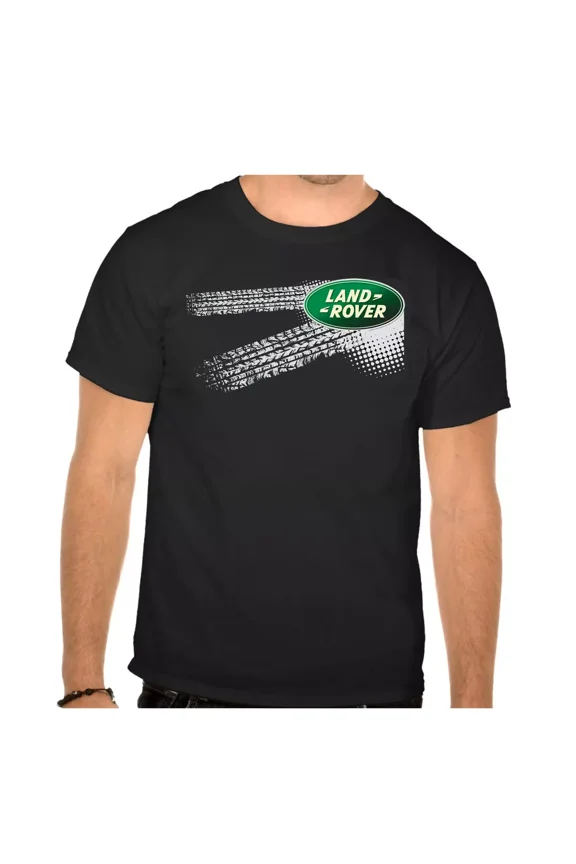 Land Rover Car Logo Car Black T-Shirt Before Fun -606.