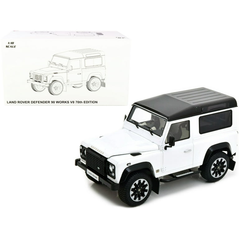 Land rover defender cheap diecast 1 18