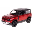thumbnail image 1 of Land Rover Defender British Car Model Diecast Red Toy Open Doors 1:36 Kinsmart, 1 of 1