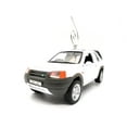 thumbnail image 1 of Land Rover Freelancer Large Custom Christmas Ornament 1:34 Diecast White, 1 of 3