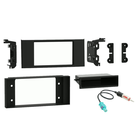 Land Rover Range Rover 2003-2012 Single Double DIN Stereo Radio Install Dash Kit
