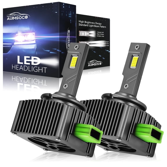 For Land Rover Range Rover 2010-2018 D3S LED Headlight D3R D3C D3H High/Low Beam Bulbs Replacement, 6500K Cool White, 48000LM Super Bright, Plug & Play