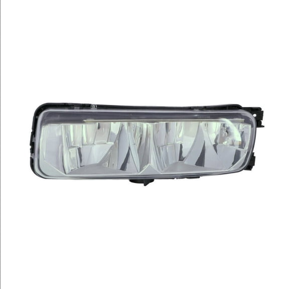 For Land Rover Range Rover 2013 14 15 16 2017 Fog Light Assembly Driver Side | CAPA Certified | Clear Lens | Chrome Housing | Replacement For RO2592100 | LR080284
