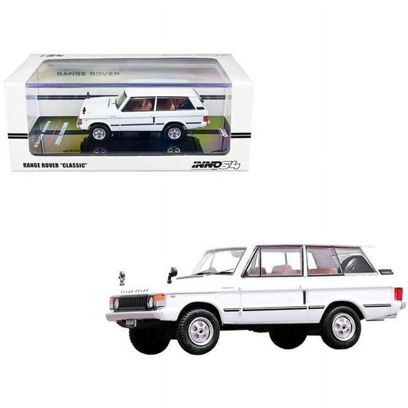 Land Rover Range Rover Classic RHD White 1-64 Diecast Model Car