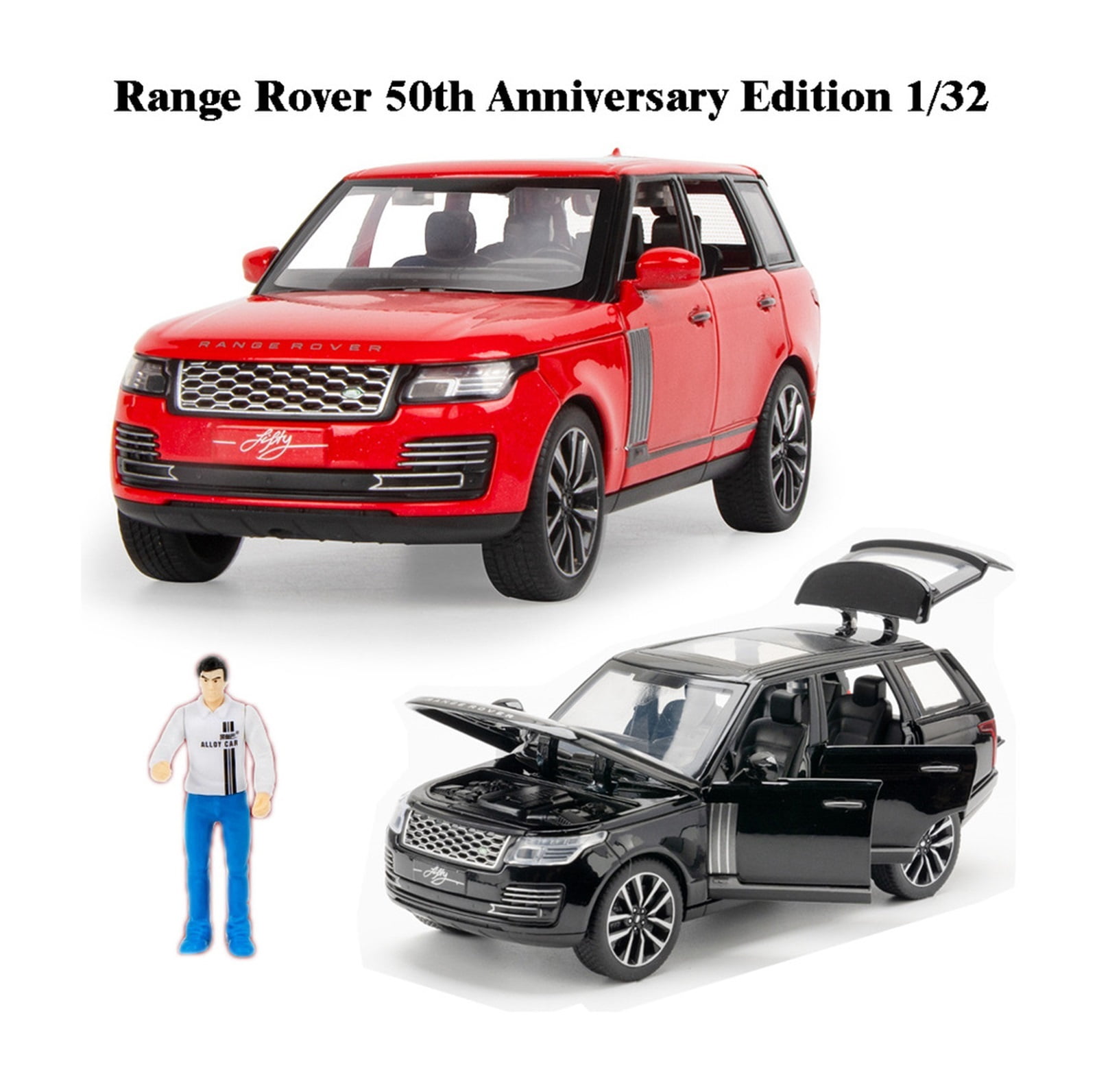 Land Rover Range Rover Miniature Metal Car with Light and Sound ...