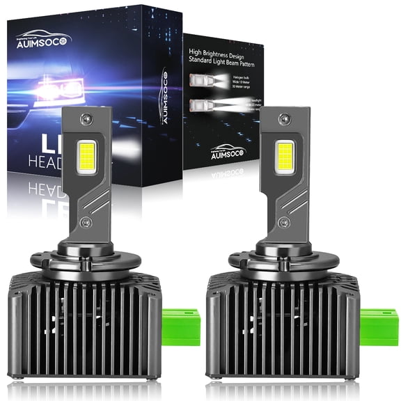 For Land Rover Range Rover Sport 2010 2012-2018 LED Headlight Bulbs D3R D3S D3C D3H High/Low Beam, Super Bright 48000L Cool White Light 6500K, High Power, Plug & Play