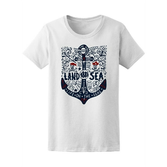 Land Sea Life On The Seas T-Shirt Women -Image by Shutterstock, Female x-Large