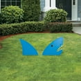 thumbnail image 1 of "Land Shark" Yard Stake - Party Decor - 2 Pieces, 1 of 2