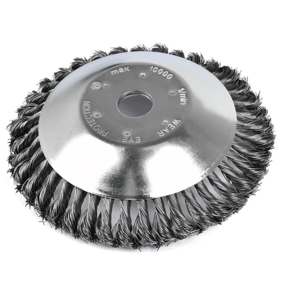 Land Steel Wire Grass Trimmer Weed Brush for Carb, Sidewalk, Garden, Park Use