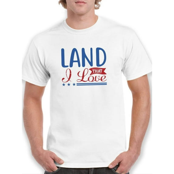 Land That Love T-Shirt Men -Image by Shutterstock, Male Medium