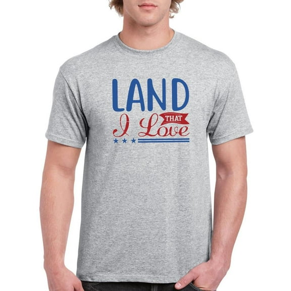 Land That Love T-Shirt Men -Image by Shutterstock, Male x-Large