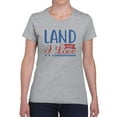 thumbnail image 1 of Land That Love T-Shirt Women -Image by Shutterstock, Female XX-Large, 1 of 4